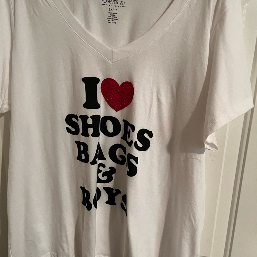 Plus Size T-shirt Size 3X